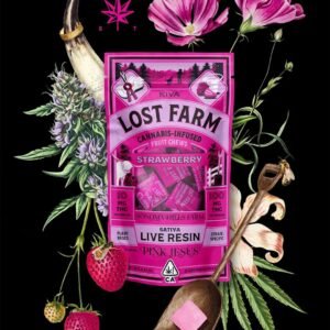 Lost Farm Strawberry x Pink Jesus Live Resin Chews