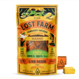 Mango x Jack Herer THCv Live Resin Chews 100mg